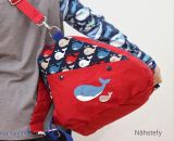 Nähanleitung und Schnittmuster gestaltet als PDF-E-Book für eine Tragetasche, Umhängetasche oder Rucksack SusiSkates. Perfekt für deine Schlittschuhe, Inline-Skates oder Ski-Schuhe. Schnittmuster Kufen bzw. Rollen von 25 cm bis 45 cm.