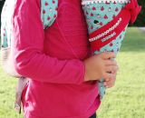 Eine Schultüte aus Stoff (Nähanleitung und Schnittmuster von shesmile) Kundenbeispiel. Passt auch super zum Rucksack KlapPack, Schritt-für-Schritt Nähanleitung ebenfalls von shesmile.