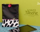 Schutztasche für Tablets, Handys oder Laptop (Nähanleitung & Schnittmuster von shesmile)