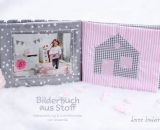 Bilderbuch aus Stoff (Eine Nähanleitung mit Schnittmuster von shesmile) Ideal für kleine Baby- und Kinderhände. Das perfekte Geschenk zur Taufe oder zum 1. Geburtstag.