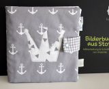 Bilderbuch aus Stoff (Eine Nähanleitung mit Schnittmuster von shesmile) Ideal für kleine Baby- und Kinderhände. Das perfekte Geschenk zur Taufe oder zum 1. Geburtstag.