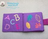 Bilderbuch aus Stoff (Eine Nähanleitung mit Schnittmuster von shesmile) Ideal für kleine Baby- und Kinderhände. Das perfekte Geschenk zur Taufe oder zum 1. Geburtstag.