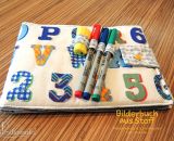 Bilderbuch aus Stoff (Eine Nähanleitung mit Schnittmuster von shesmile) Ideal für kleine Baby- und Kinderhände. Das perfekte Geschenk zur Taufe oder zum 1. Geburtstag.