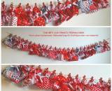 Stoffsäckchen für Adventskalender und Geschenke (Kostenlose Nähanleitung & Schnittmuster von shesmile) Hier genäht von Nessis Nähwunder.