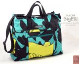 Eine-für-Alles große Handtasche - Big Elli von shesmile (Eine Nähanleitung mit Schnittmuster) Genäht aus dem Designerstoff - Användbar - von IKEA.