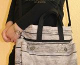 Tasche Big Elli (Nähanleitung und Schnittmuster von shesmile) Ergebnisse aus dem Designnähen. Teil der shesmile Lieblingstaschen.