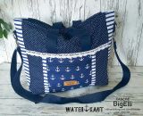 Eine-für-Alles große Handtasche - Big Elli von shesmile (Eine Nähanleitung mit Schnittmuster) 