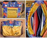 Tasche Big Elli (Nähanleitung und Schnittmuster von shesmile) Ergebnisse aus dem Designnähen. Teil der shesmile Lieblingstaschen.
