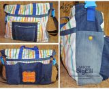 Tasche Big Elli (Nähanleitung und Schnittmuster von shesmile) Ergebnisse aus dem Designnähen. Teil der shesmile Lieblingstaschen.