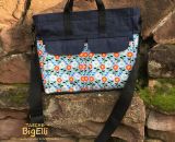 Tasche Big Elli (Nähanleitung und Schnittmuster von shesmile) Ergebnisse aus dem Designnähen. Teil der shesmile Lieblingstaschen.