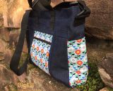 Tasche Big Elli (Nähanleitung und Schnittmuster von shesmile) Ergebnisse aus dem Designnähen. Teil der shesmile Lieblingstaschen.