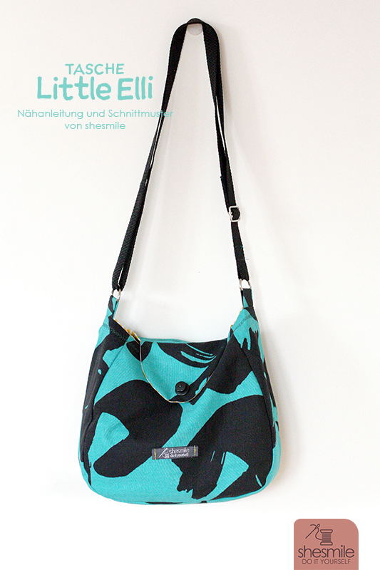 Tasche Little Elli genäht aus ANVÄNDBAR von IKEA (Nähanleitung und Schnittmuster von shesmile)