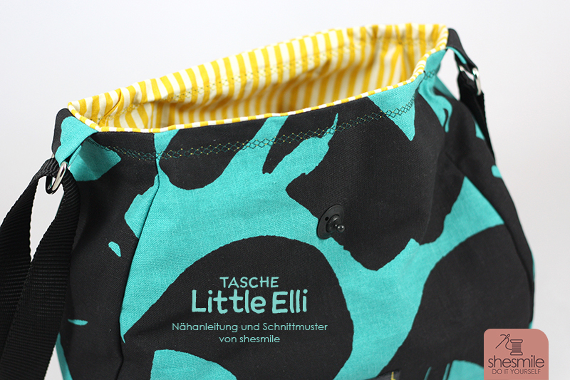 Tasche Little Elli genäht aus ANVÄNDBAR von IKEA (Nähanleitung und Schnittmuster von shesmile)