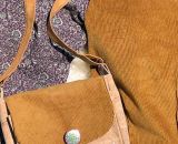 Nähanleitung und Schnittmuster gestaltet als PDF-E-Book für eine Handtasche bzw. Umhängetasche Ulla mit gefächertem Seitenfach. Perfekt als Umhängetasche für dein nächstes Konzert, Festival oder Party-Abend. Aber auch als Kindergarten-Tasche macht si