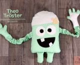 Kuschel-Kummer-Monster Theo Tröster (Eine Nähanleitung und Schnittmuster von shesmile)