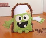 Kuschel-Kummer-Monster Theo Tröster (Eine Nähanleitung und Schnittmuster von shesmile)