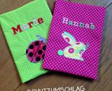 U-Heft Schutzumschlag (Nähanleitung und Schnittmuster als praktisches PDF-E-Book von shesmile)