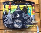 Klammernschürze für Wäscheklammern, als Grillschürze, Spielzeugschürze oder Gartenschürze in 3 Design-Varianten und 3 Größen-Varianten (Eine Nähanleitung & Schnittmuster von shesmile)