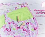 Klammernschürze für Wäscheklammern, als Grillschürze, Spielzeugschürze oder Gartenschürze in 3 Design-Varianten und 3 Größen-Varianten (Eine Nähanleitung & Schnittmuster von shesmile)