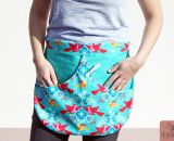 Eine Klammernschürze nähen für Wäscheklammern. Nähanleitung und Schnittmuster von shesmile für 3 Varianten. Als Eule WäKla, Mädchen Lotta Laundry oder ganz neutral aus deinem Lieblingsstoff. Du hast die Wahl. Alle 3 Varianten sind mit Nähanleitung un
