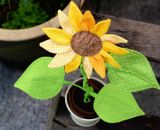 Nähanleitung und Schnittmuster gestaltet als PDF-E-Book von shesmile für Frieda Flower, die Zimmerpflanzen aus Stoff für Allergiker, das Kinderzimmer, Vielreisende, kranke und alte Menschen, schattige Plätzchen oder Pflanzendummies wie mich! Wähle au