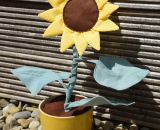 Nähanleitung und Schnittmuster gestaltet als PDF-E-Book von shesmile für Frieda Flower, die Zimmerpflanzen aus Stoff für Allergiker, das Kinderzimmer, Vielreisende, kranke und alte Menschen, schattige Plätzchen oder Pflanzendummies wie mich! Wähle au