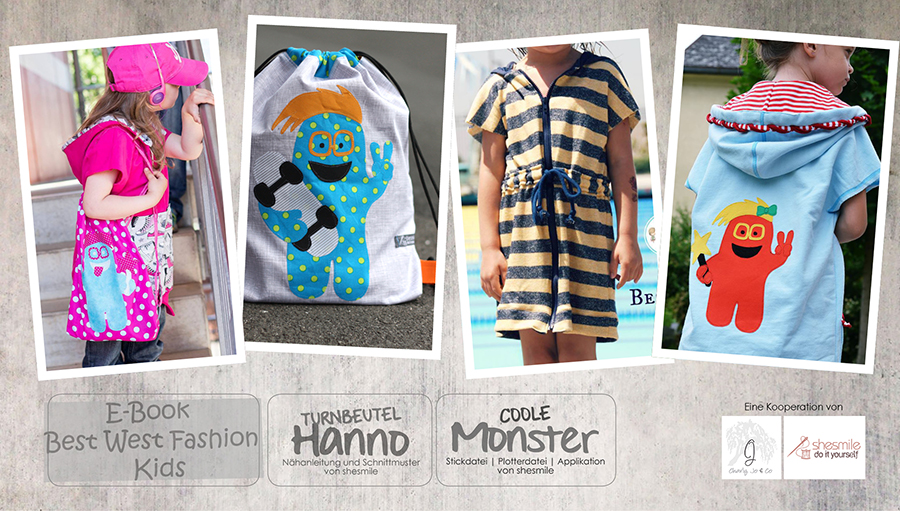 Coole Monster von shesmile (sticken, plotten, applizieren und mehr!)