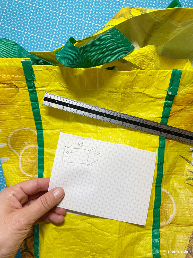 einkaufstasche verkleidung binebraendle shesmile diy 013