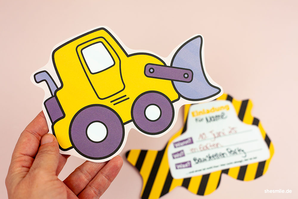 fahrzeug einladungskarte shesmile diy 074