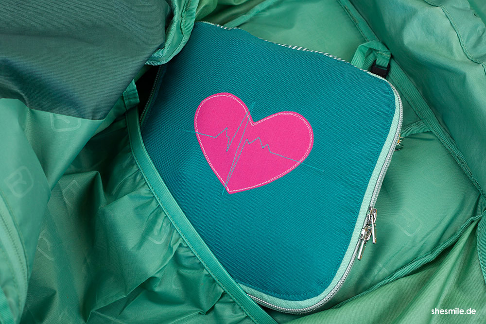 medikamententasche zipkramnotfall apotheke wandern shesmile diy 316