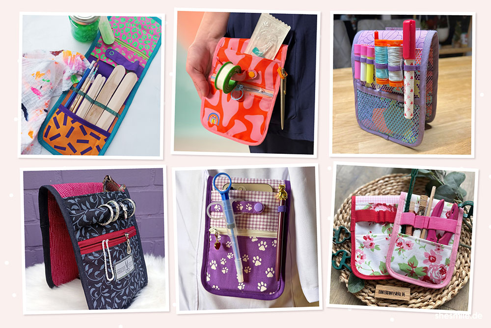 taschenorganizer kittelkram shesmile kunden