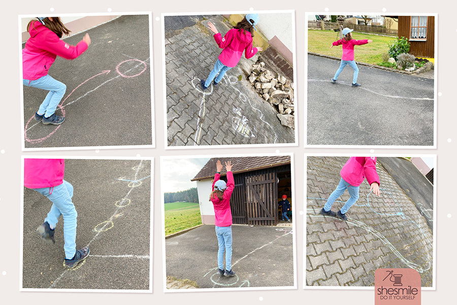 Kostenlose Ideensammlung gestaltet als PDF-E-Book für ein Bewegungsspiel für Kinder - Die Flitzeschnur von shesmile! Mach mit bei der #flitzeschnurchallenge und teile die Spielidee für draußen mit deinen Freunden und Familie. Spielideen!