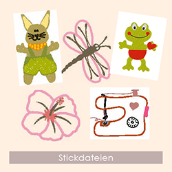 Trend 2017 Sticken. Hier gibts Stickdateien von shesmile