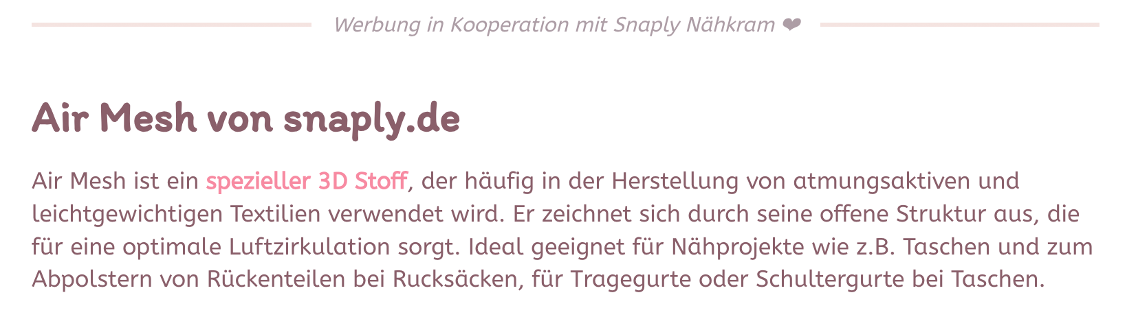werbeplatzierung option1 shesmile blog