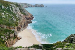 Porthcurno Beach