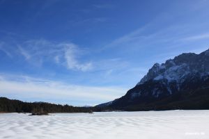 Eibsee im Winter, Februar 2010