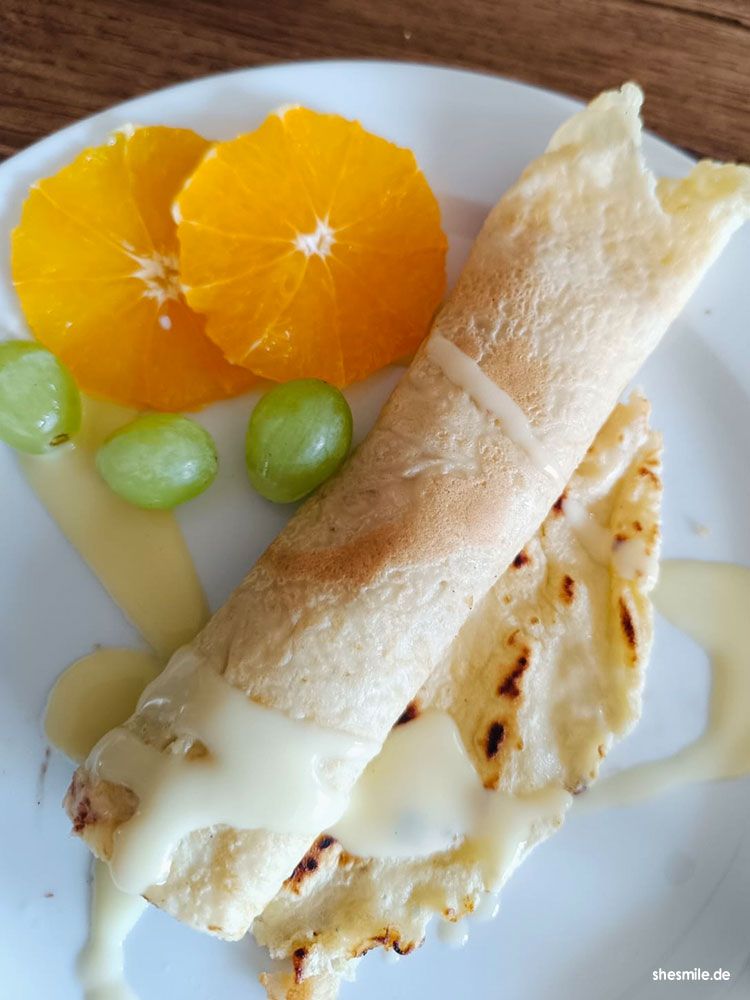 Crêpes zum Frühstück