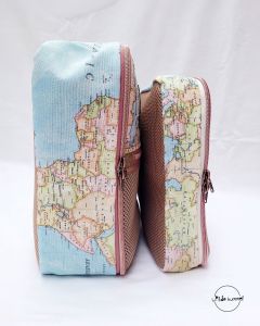 Packwürfel ZipKram, Schnittmuster in 4 Größen von shesmile DIY