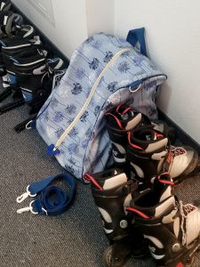Schuhtasche SusiSkates genäht von Monika (@vernaeht_und_zugefixt), Schnittmuster von shesmile DIY.