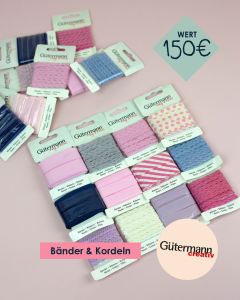Bänder von Gütermann creativ im Wert von 150€