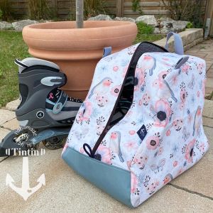 Schuhtasche "SusiSkates" (Nähanleitung und Schnittmuster in 3 Größen)