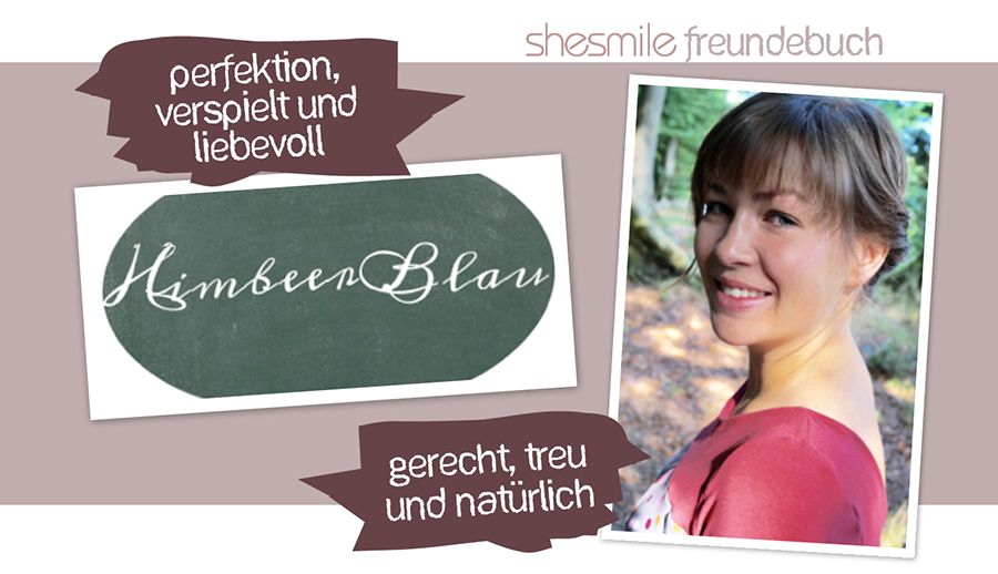 Freundebuch-Eintrag: Dana Kind von Himbeerblau