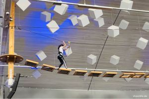 Airtrail im Airtime Trampolinpark