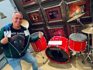 Schlagzeug von Bill Ward (Black Sabbath)