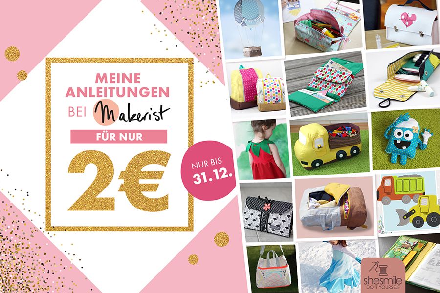 Alle shesmile E-Books & Dateien für 2 EURO (Exklusiv bei makerist)