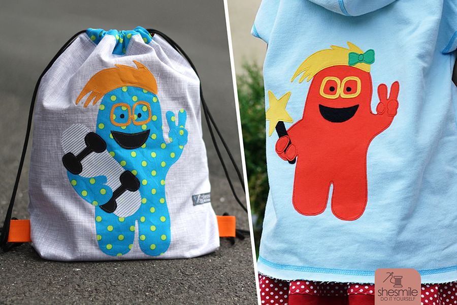 Coole Monster (Applikationsvorlage)