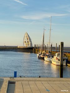 Seezeichen im Hafen von Juist