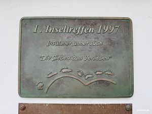 Sie Sieben zum Verlieben - Insulaner unner sück - 1. Inseltreffen 1997 am Haus Siebje