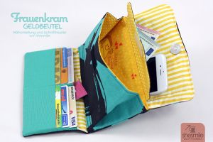 Ein Geldbeutel "Frauenkram" aus ANVÄNDBAR von IKEA