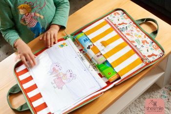 Eine Maltasche Orelie für das Vorschulkind nähen